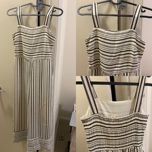 Striped Wide leg Jumpsuit